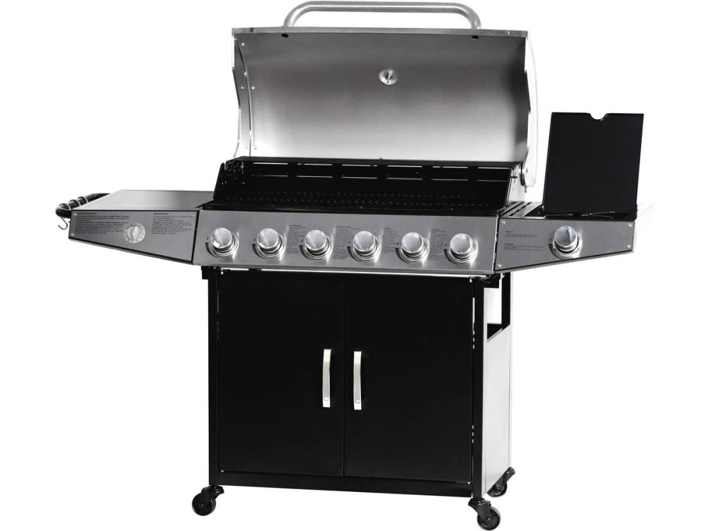 Barbecue gaz "Party 7" - 7 Brûleurs dont 1 latéral - 20.9 kW