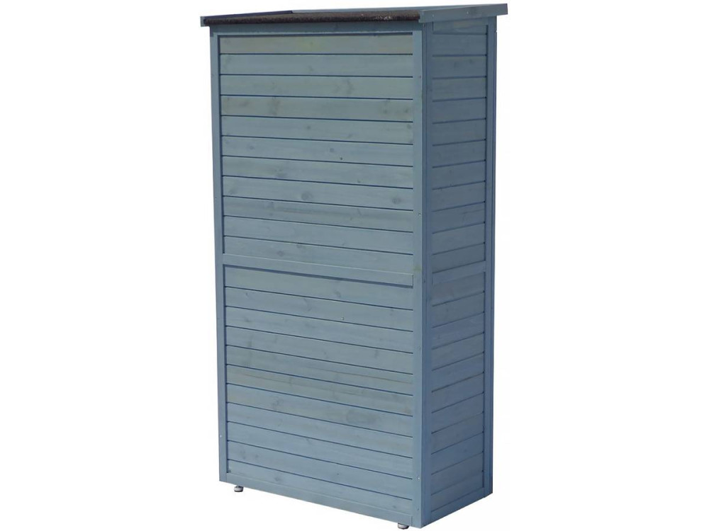 Armoire de jardin "Space" - 87 x 46.5 x 160 cm - Bleu ciel
