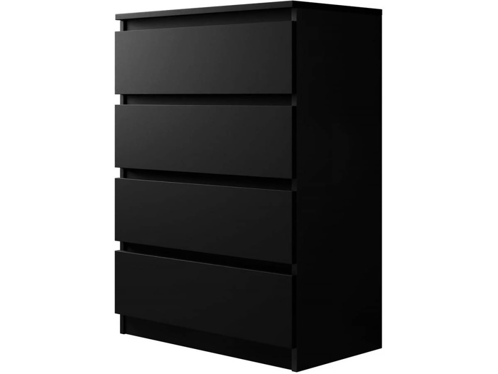 Commode "Malwa M4" - 70 x 40 x 100 cm - Noir