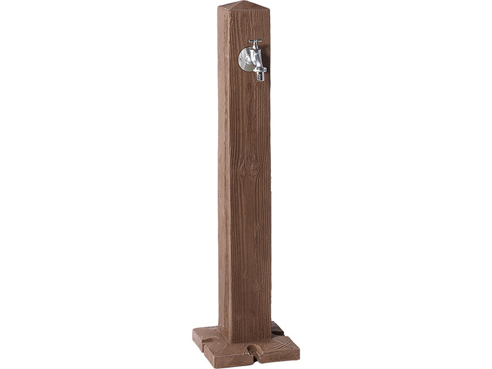 Fontaine "Wood" - Bois foncé - 100 x 13 x 13 cm