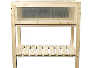 Carré potager en bois sur pieds "Rose" - 79 x 40 x 79.5 cm