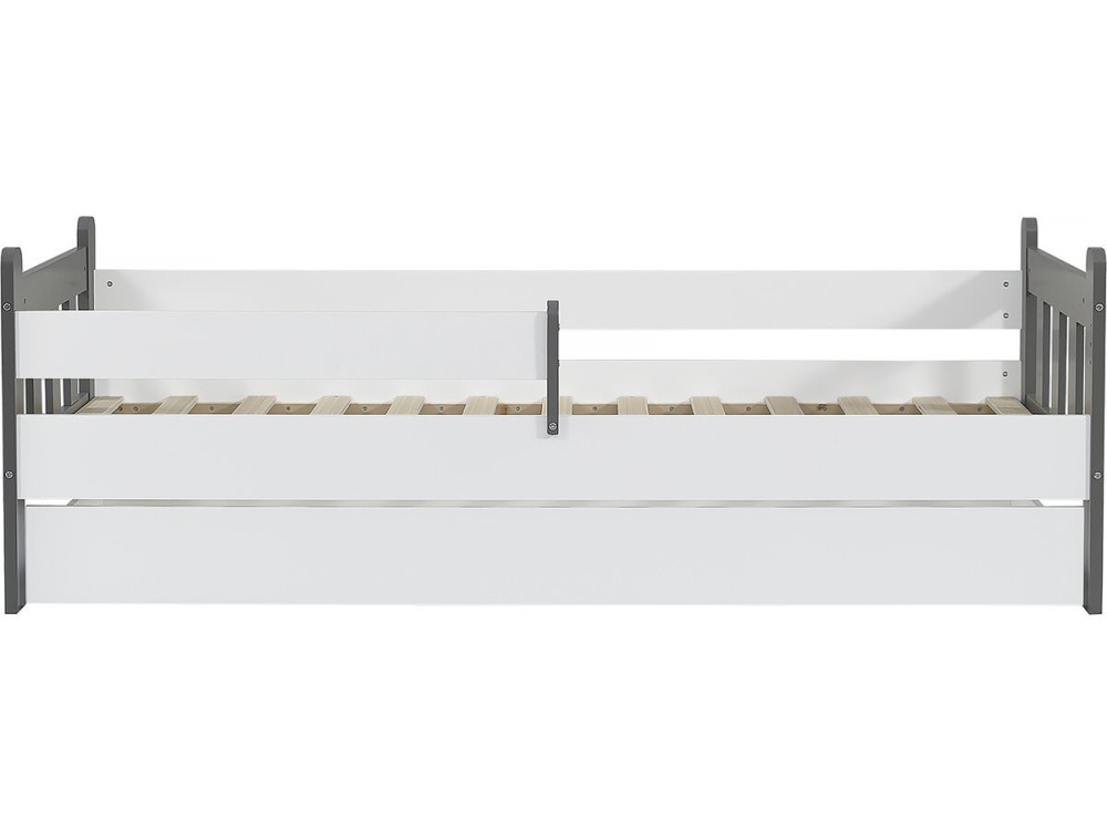 Lit gigogne pour enfant "Adria" - 90 x 190 cm - Blanc