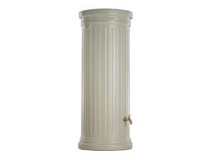 Kit colonne cylindrique de récupération d'eau "Romaine" - 500 Litres