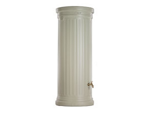 Kit colonne cylindrique de récupération d'eau "Romaine" - 1 000 L - Sable