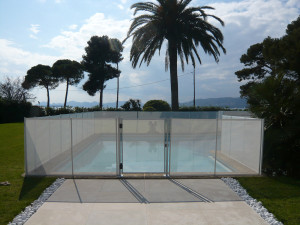 Barrière souple à filet pour piscine "Beethoven Prestige"