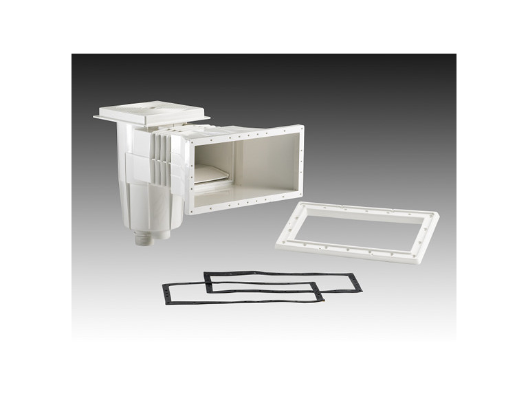 Filtration piscine - Skimmer standard 15 litres - Débit recommandé 5 m/h3