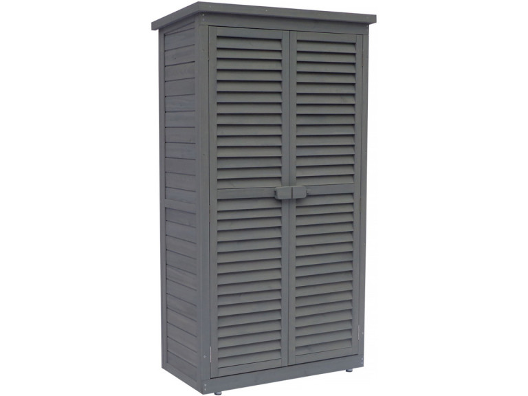 Armoire de jardin "Space" - 87 x 46.5 x 160 cm - Anthracite