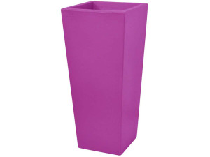 Pot à fleurs "Carreo" - 38.5 x 38.5.x h.85 cm - Magenta