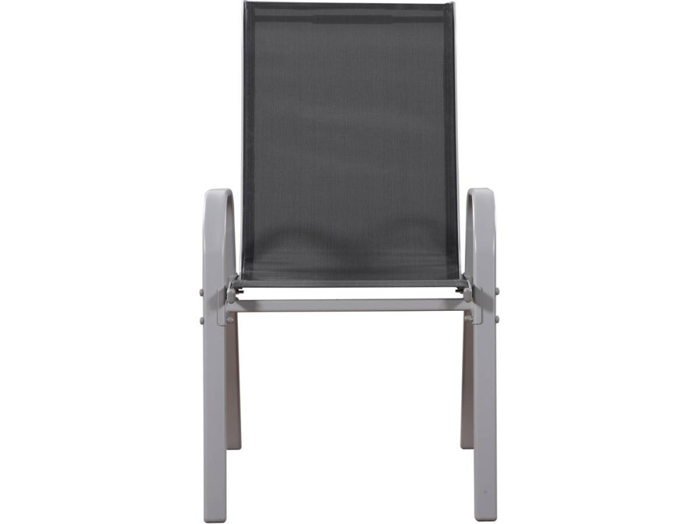 Salon de jardin "Cordoba XL 180" 8 places - Phoenix - Gris foncé