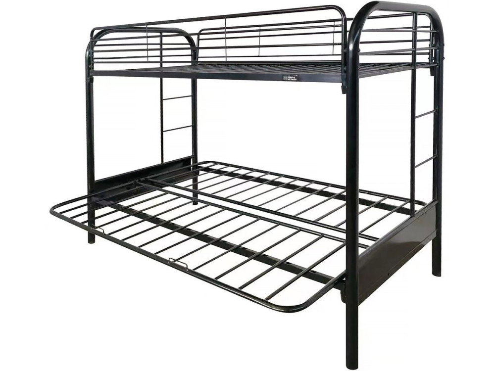 Lit mezzanine "POLO" - 90 x 190 cm - Noir