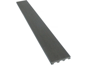 Lot de 3 lames de terrasse composite pleines - Long: 2,4m - 1m2- Gris foncé