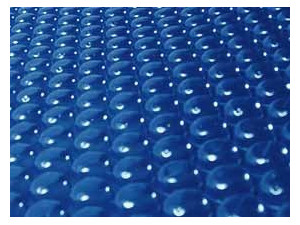 Bâche à bulles pour piscine Lima - 180 µ - bleu
