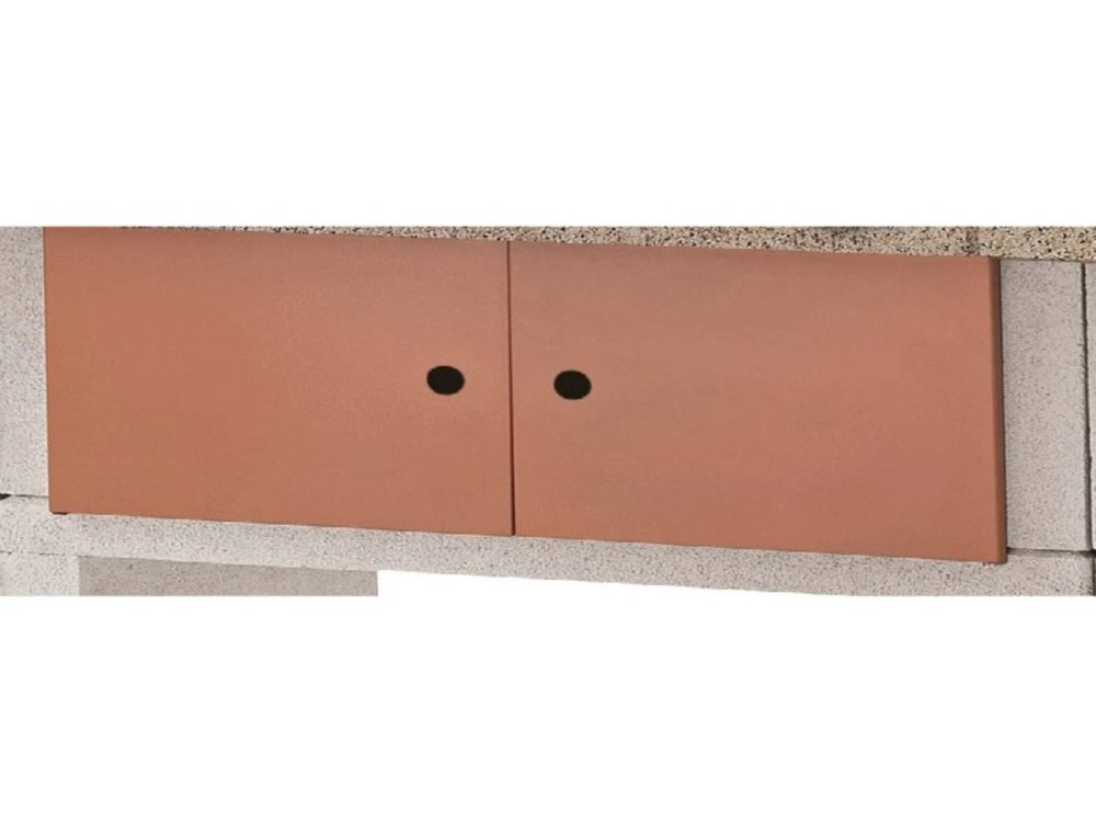 Cuisine d'extérieur Palazzetti "Ariel" - 270 x 70 x 237 (H) cm