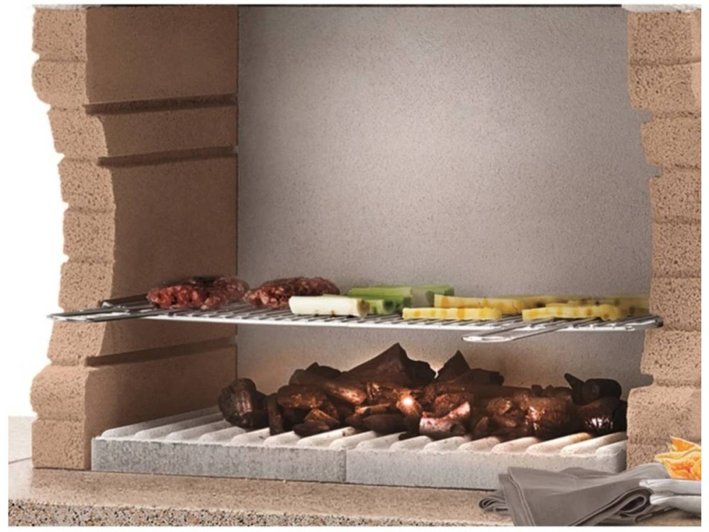Cuisine d'extérieur Palazzetti "Ariel" - 270 x 70 x 237 (H) cm