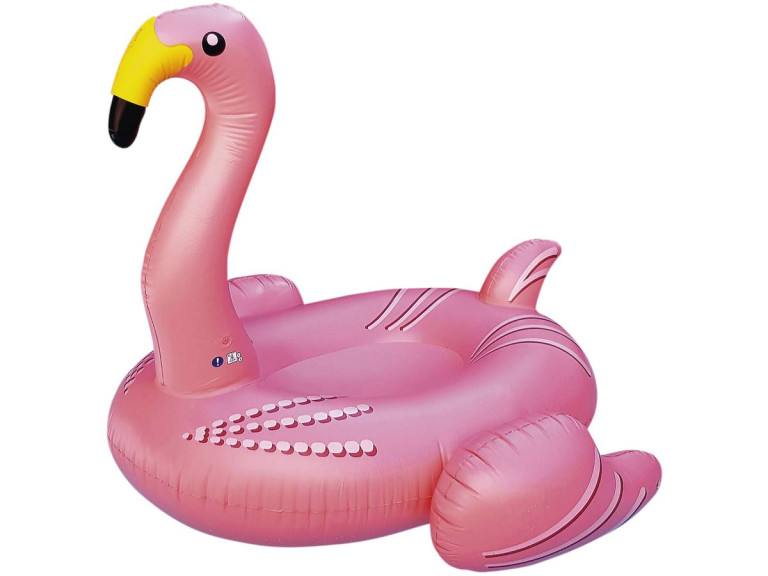 Bouée "Flamant rose géant" - 182 x 143 cm - Rose