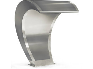 Cascade piscine avec ancrage "Classic" - Inox