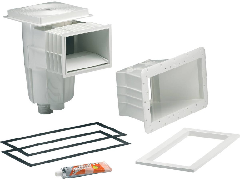 Skimmer 15 L "Panel Protect" - Grande meurtrière - Blanc