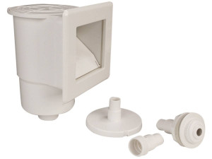Mini-skimmer avec bouche - Blanc