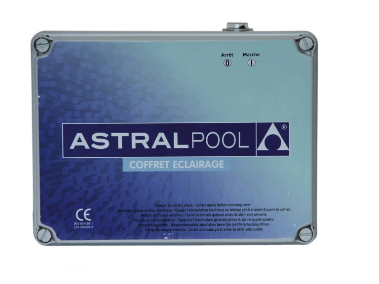 Transformateur avec protection IP-65 - Sous coffret - 12V - 300VA