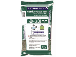 Verre éco filtrant 1.6 - 3 mm - 25 kg