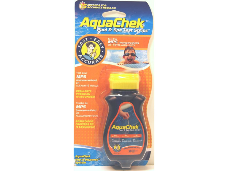 Bandelettes d'analyse "Aquacheck Peroxyde" - 25 bandelettes