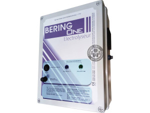 Electrolyseur électromécanique au sel "Bering One" - 22.5 x 13 x 30 cm - 60 m3