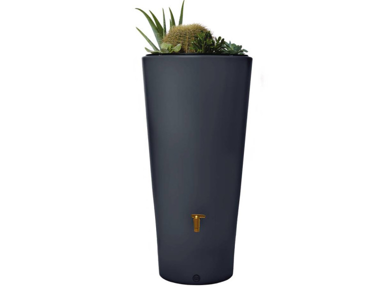 Kit réservoir 2 en 1 "Vaso" - 220 L - Gris graphite