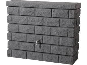 Kit mur "Rocky" - 400 L - Gris granite