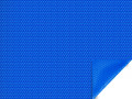Bâche à bulles pour Caimans - 400 µ - Bordée 1 coté - bleu