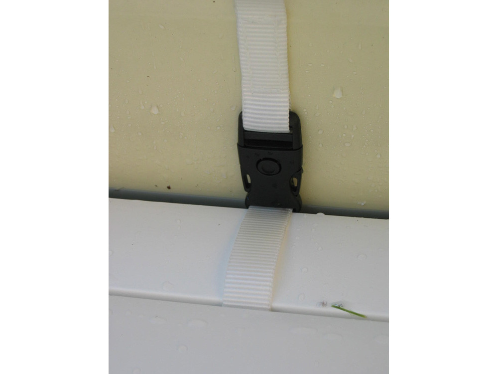 Volet roulant hors sol "Sylver Roll " pour piscine Panama