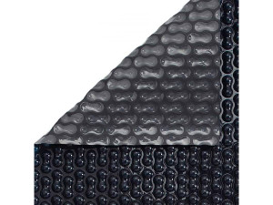 Bâche à bulles " Duobul" pour piscine Cordoue - 500 µ - Bordée - Bleu