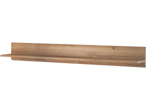 Étagère longue "TULSA WM" - 22 x 180 x 22 cm - Chêne