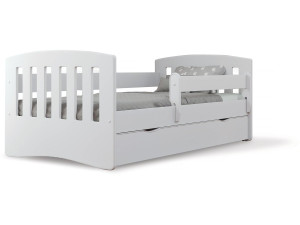 Lit enfant "classic" - 160 x 80 cm - Blanc