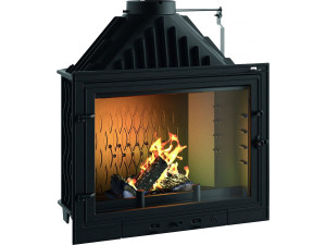 Insert "800 Primo" - 84,9 x 79,5 x 49,4 cm - 8 à 18 KW - Anthracite