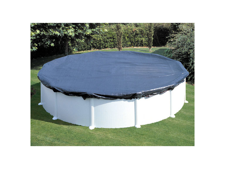 Bâche hivernale pour piscine ovale 8.00 x 4.70 m ou en 8 de 7.10 x 4.75 m