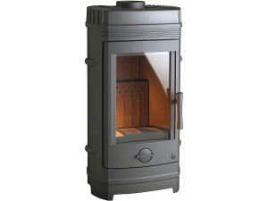 Poêle Fonte "Cassine" -  51,3 x 41,5 x 95 cm - 10 kW - Anthracite