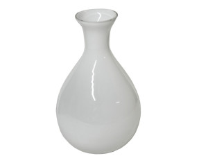 Objet de décoration - Vase en verre - coloris Blanc