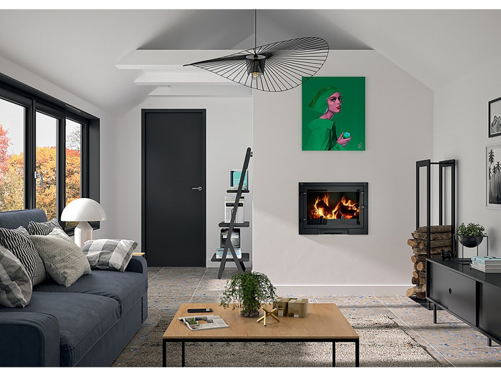 Foyer à bois raccordable 700 EOS - 8 KW