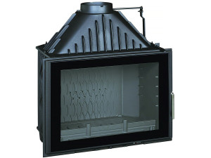 Foyer à bûche 700 Grand Angle volet - 12 kW