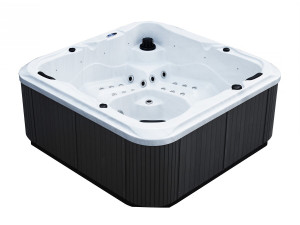 Spa led " Ornella " - 5 places - 2.15 x 2.15 x 0.88 m