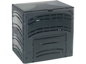 Composteur "JAKAR" - 60 X 80 X 80 cm -  350L - Noir
