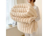 Plaid - 1.00 x 1.50 m - Beige
