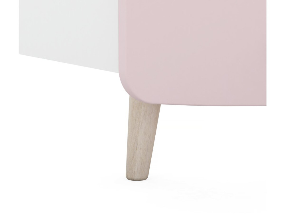 Lit enfant "Etoiles 2" - 90 x 190 cm - Blanc