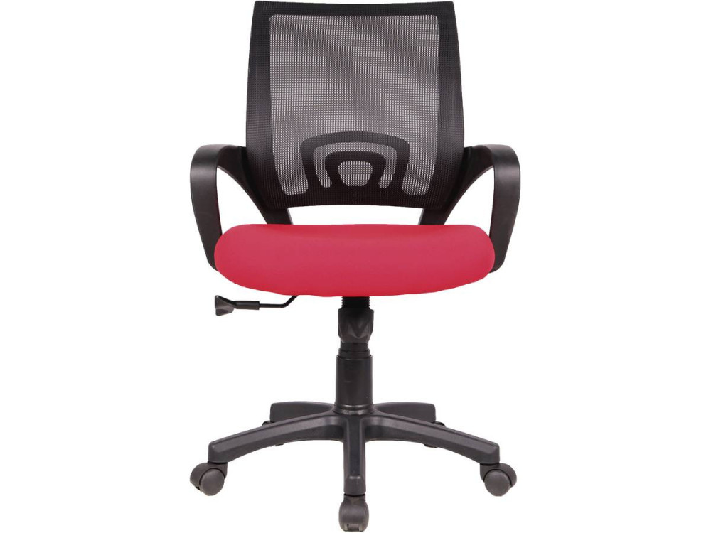 Fauteuil de bureau à roulettes "Dana" - Noir/Rouge