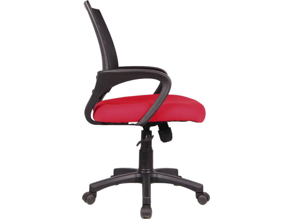 Fauteuil de bureau à roulettes "Dana" - Noir/Rouge
