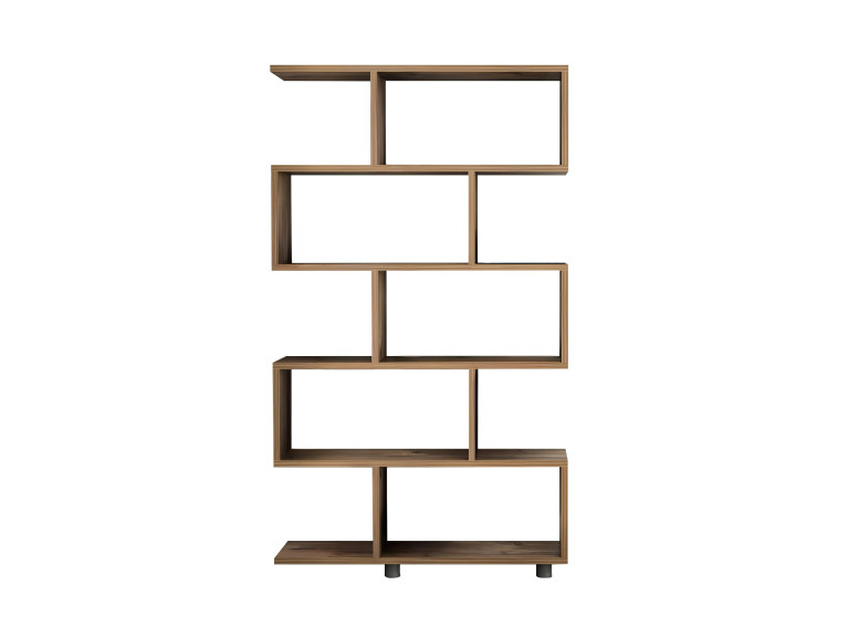 Bibliothèque en bois "Elif" - 90 x 20 x 156 cm - Pin