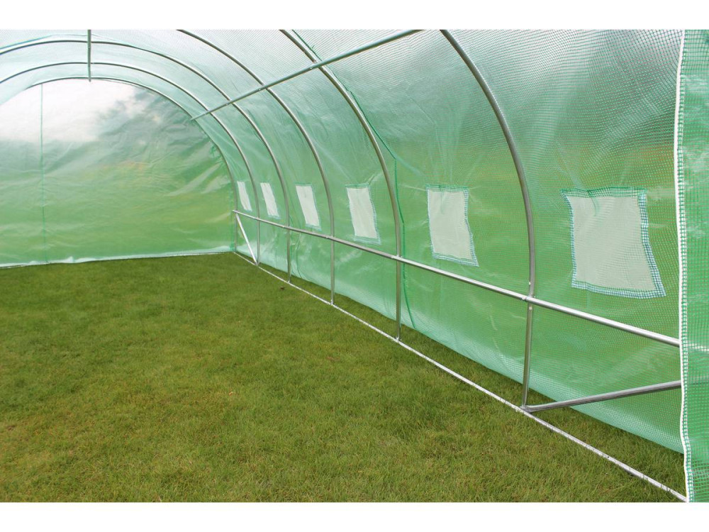SERRE TUNNEL DE JARDIN ALTHEA - 18M² - 6 X 3 X 2 M
