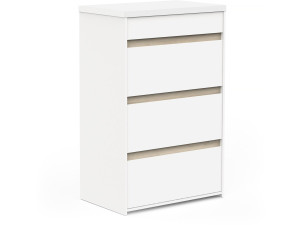 Commode 4 tiroirs "Clyde" - Blanc