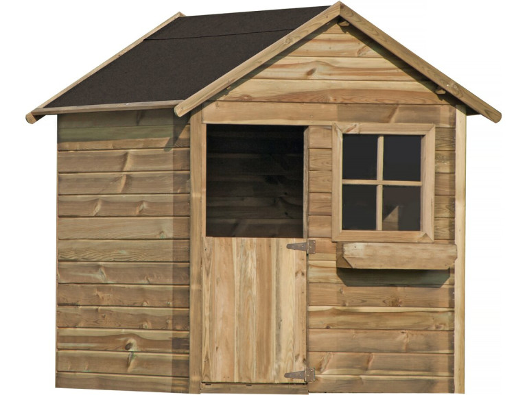 Maisonnette "Coccinelle" - 126 x 112 x 158 - Bois