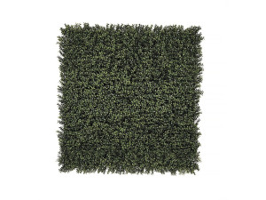 Panneau végétal - " Vertical Buxus " - Lot de 4 - 1.00 x 1.00 m - Vert